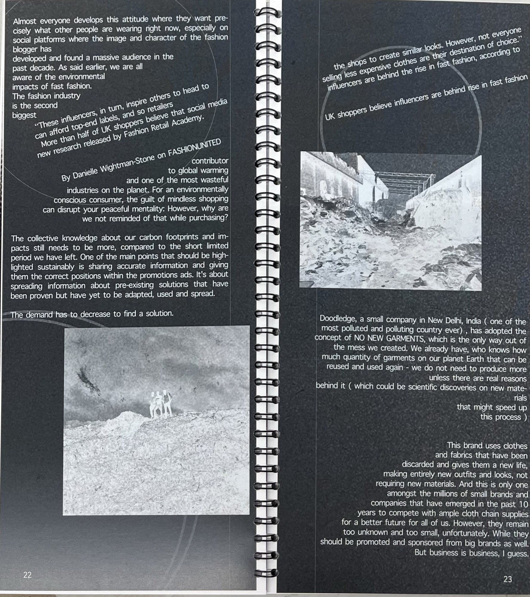 Final Zine Dissertation, Live or Leave
